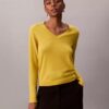 Merino Wool V-Neck Sweater Merino Wool V-Neck Sweater