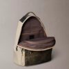 Mesh Front Round Backpack