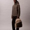 Mesh Front Round Backpack