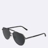 Metal Aviator Sunglasses