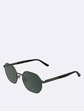 Metal Modified Rectangle Sunglasses
