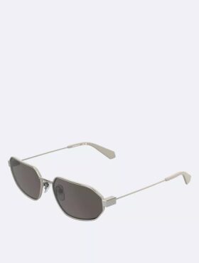Metal Slim Modified Rectangle Sunglasses