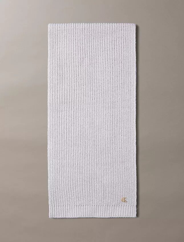 Metallic Knit Scarf Metallic Knit Scarf