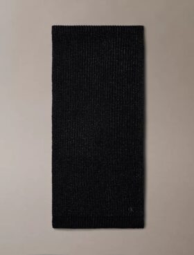 Metallic Knit Scarf