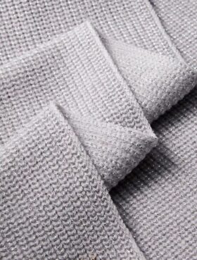 Metallic Knit Scarf