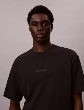 Micro Logo Graphic Relaxed T-Shirt