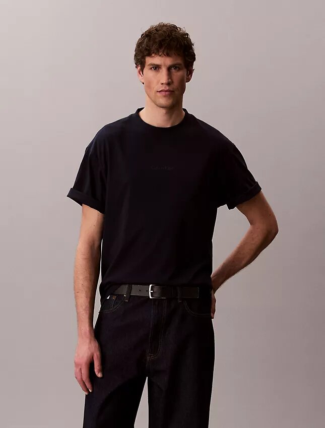 Micro Logo Graphic Relaxed T-Shirt Micro Logo Graphic Relaxed T-Shirt