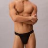 Microfiber Lace Thong