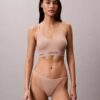 Microfiber Seamless Rib Lightly Lined Bralette Microfiber Seamless Rib Lightly Lined Bralette