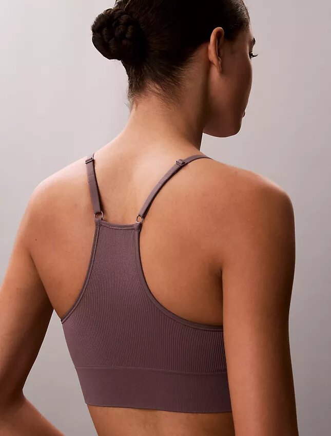 Microfiber Seamless Rib Lightly Lined Bralette Microfiber Seamless Rib Lightly Lined Bralette