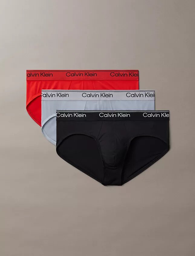 Microfiber Stretch 3-Pack Hip Brief Microfiber Stretch 3-Pack Hip Brief