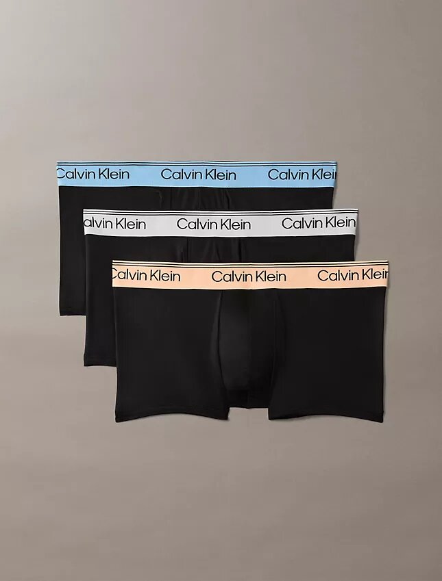 Microfiber Stretch 3-Pack Low Rise Trunk Microfiber Stretch 3-Pack Low Rise Trunk