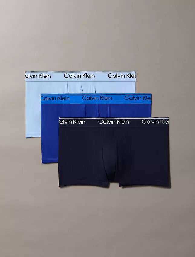 Microfiber Stretch 3-Pack Low Rise Trunk Microfiber Stretch 3-Pack Low Rise Trunk