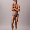 Microfiber Stretch Steel Hip Brief