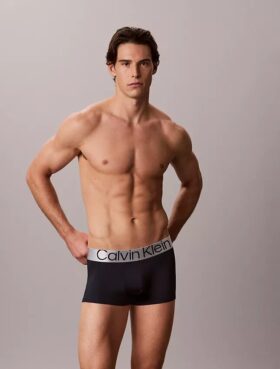 Microfiber Stretch Steel Low Rise Trunk