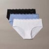 Microfiber Stretch with Lace 3-Pack Hipster Microfiber Stretch with Lace 3-Pack Hipster