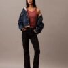 Mid Rise Flared Fit Jeans