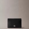 Minimal Monogram Flap Card Case Minimal Monogram Flap Card Case
