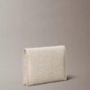 Minimal Monogram Flap Card Case Minimal Monogram Flap Card Case