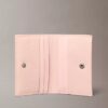 Minimal Monogram Flap Card Case Minimal Monogram Flap Card Case