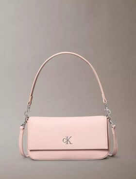 Minimal Monogram Shoulder Bag