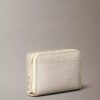 Minimal Monogram Zip Flap Wallet Minimal Monogram Zip Flap Wallet