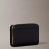 Minimal Monogram Zip Flap Wallet Minimal Monogram Zip Flap Wallet
