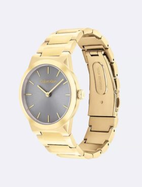Minimalist Integrated Link Bracelet 32Mm Watch