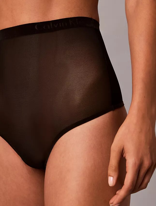 Minimalist Mesh High Waist Thong Minimalist Mesh High Waist Thong
