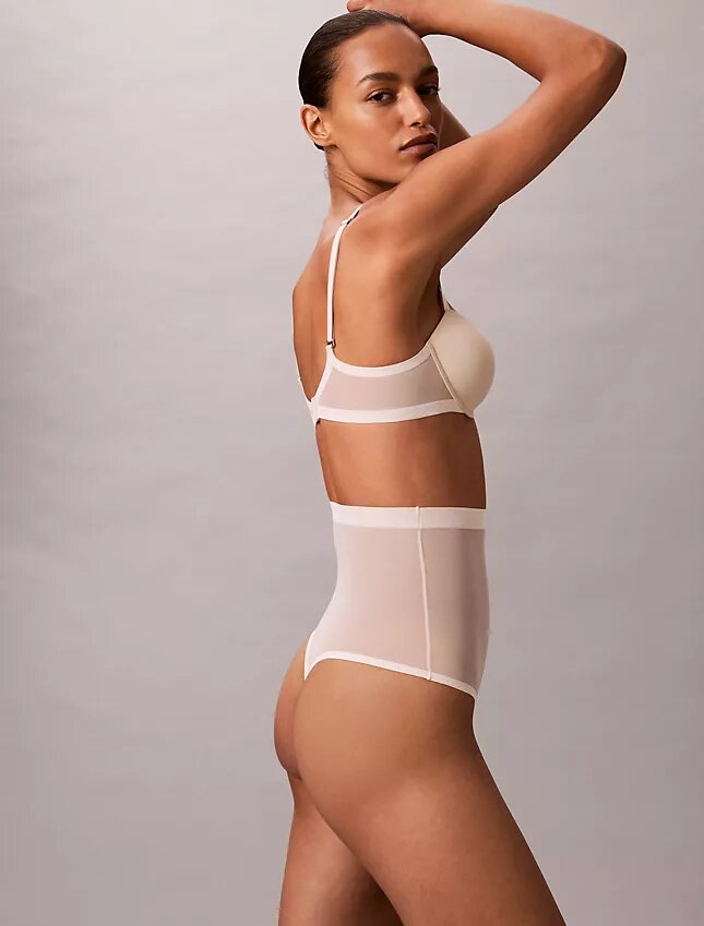 Minimalist Mesh High Waist Thong Minimalist Mesh High Waist Thong