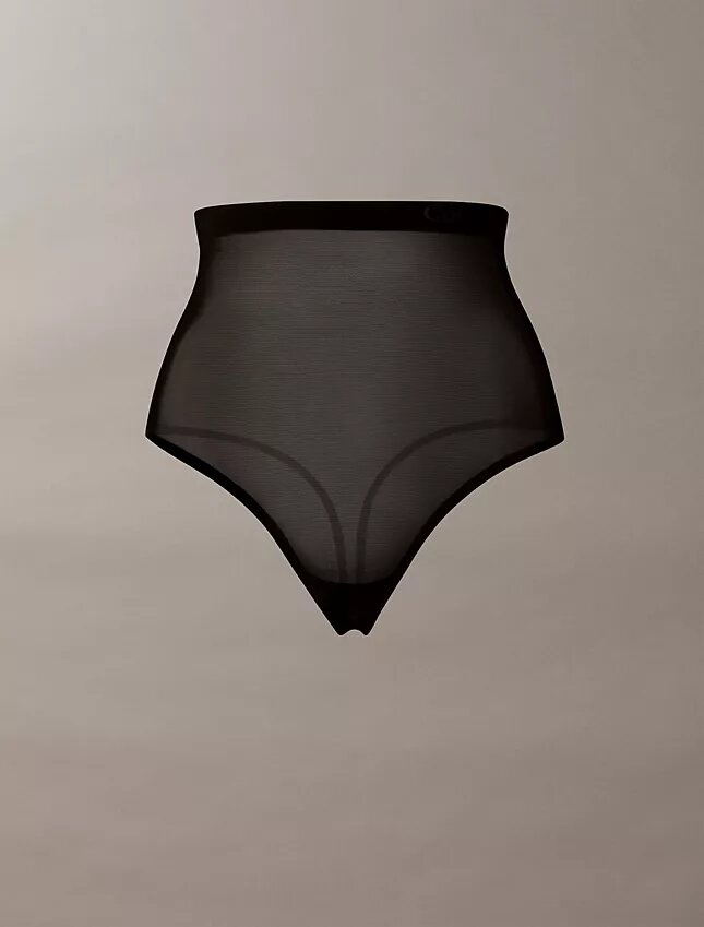 Minimalist Mesh High Waist Thong Minimalist Mesh High Waist Thong