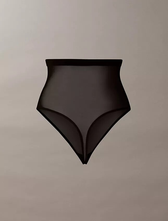 Minimalist Mesh High Waist Thong Minimalist Mesh High Waist Thong