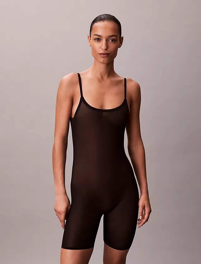 Minimalist Mesh Mid Thigh Bodysuit Minimalist Mesh Mid Thigh Bodysuit