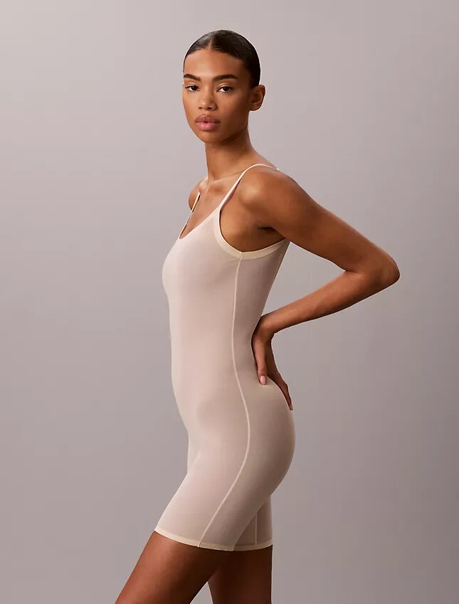 Minimalist Mesh Mid Thigh Bodysuit Minimalist Mesh Mid Thigh Bodysuit