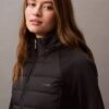 Mixed Media Puffer Jacket Mixed Media Puffer Jacket
