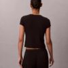 Modal Stretch Drop Needle Baby Tee Modal Stretch Drop Needle Baby Tee