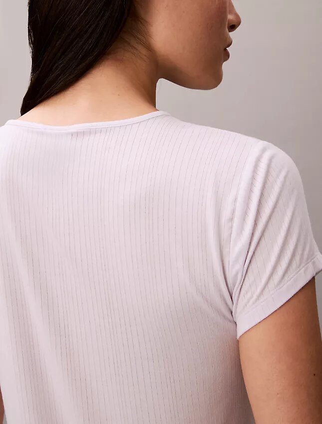 Modal Stretch Drop Needle Baby Tee Modal Stretch Drop Needle Baby Tee