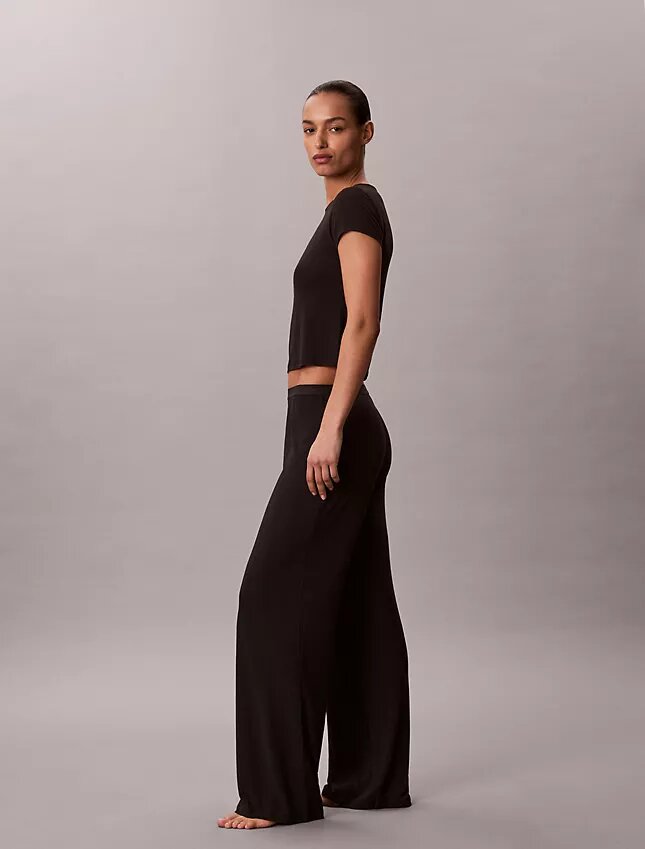 Modal Stretch Drop Needle Baby Tee Modal Stretch Drop Needle Baby Tee