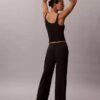 Modal Stretch Drop Needle Wide Leg Pants