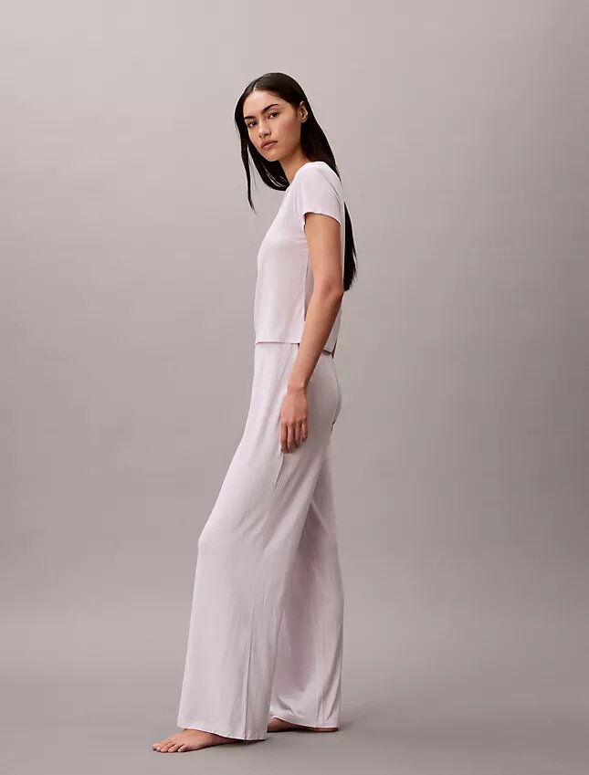 Modal Stretch Drop Needle Wide Leg Pants Modal Stretch Drop Needle Wide Leg Pants