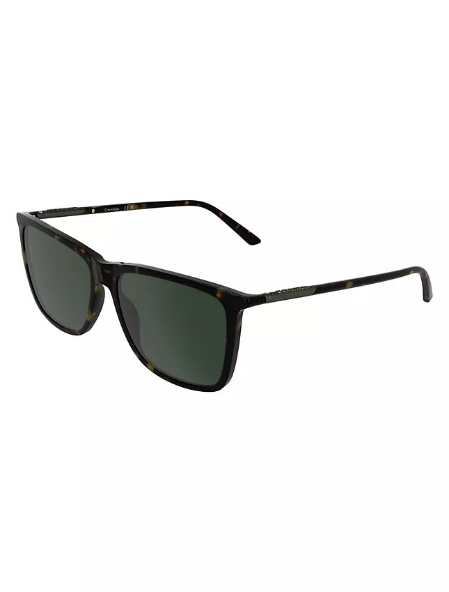Modern Acetate Modified Rectangle Sunglasses Modern Acetate Modified Rectangle Sunglasses