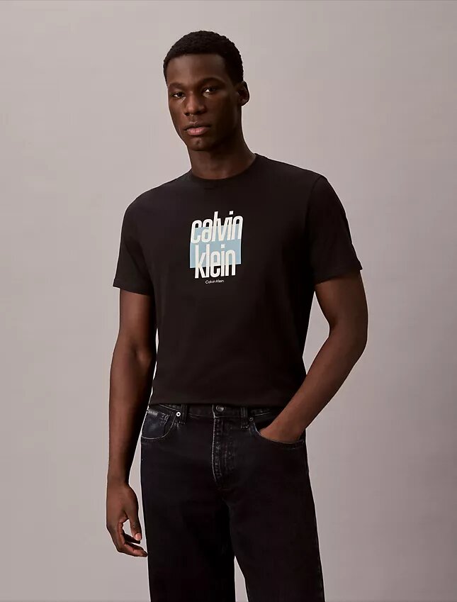Modern Calvin Klein Graphic Logo Tee Modern Calvin Klein Graphic Logo Tee