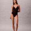 Modern Logo Swim One Piece
