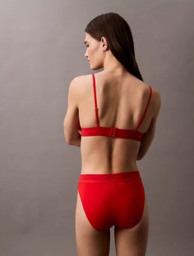 Modern Logo Triangle Swim Bikini Top