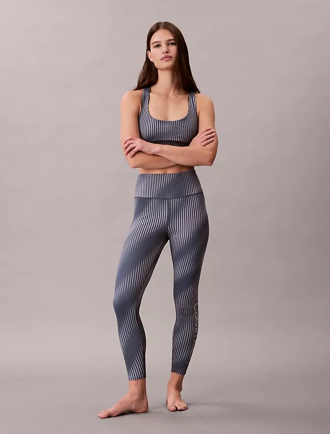 Modern Sport Print High Rise 7/8 Leggings Modern Sport Print High Rise 7/8 Leggings