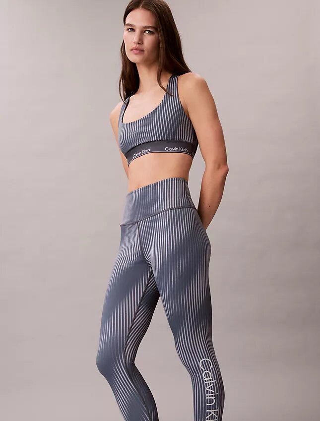 Modern Sport Print High Rise 7/8 Leggings Modern Sport Print High Rise 7/8 Leggings