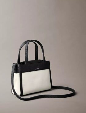 Monogram Canvas Mini Tote Crossbody Bag Monogram Canvas Mini Tote Crossbody Bag