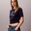 Monogram Cropped Sweater