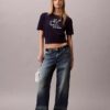 Monogram Cropped Sweater