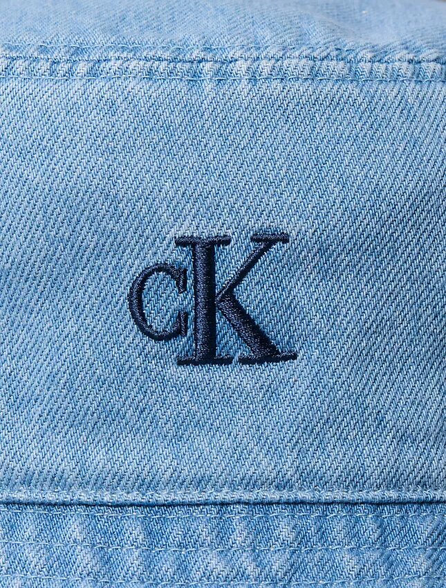 Monogram Denim Bucket Hat Monogram Denim Bucket Hat
